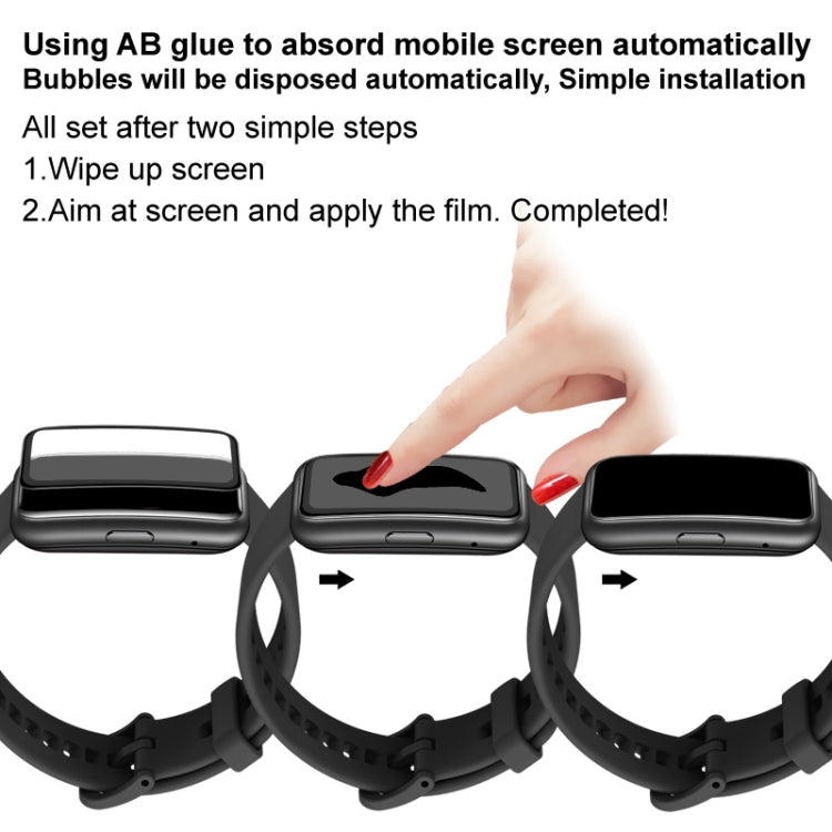 IMAK Plexiglass HD Watch Protective Film, For Fitbit Luxe, For Fitbit Versa 3 / Sense, For OnePlus Watch
