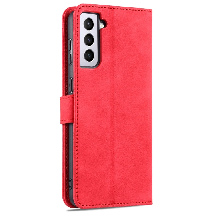 AZNS Skin Feel Calf Texture Horizontal Flip Leather Case with Card Slots & Holder & Wallet, For Samsung Galaxy S21 5G, For Samsung Galaxy S21 FE 5G, For Samsung Galaxy S21 Ultra 5G, For Samsung Galaxy S21+ 5G