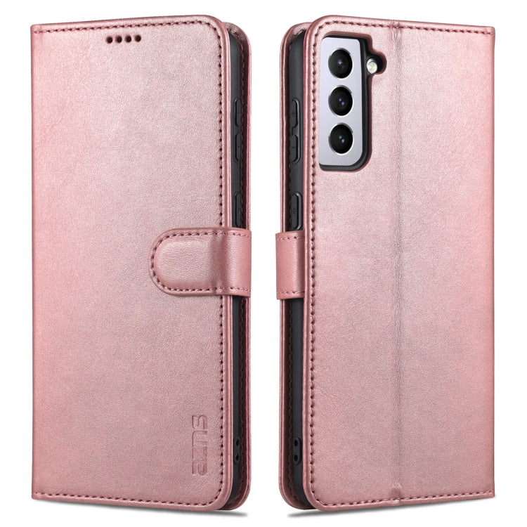 AZNS Skin Feel Calf Texture Horizontal Flip Leather Case with Card Slots & Holder & Wallet, For Samsung Galaxy S21 5G, For Samsung Galaxy S21 FE 5G, For Samsung Galaxy S21 Ultra 5G, For Samsung Galaxy S21+ 5G