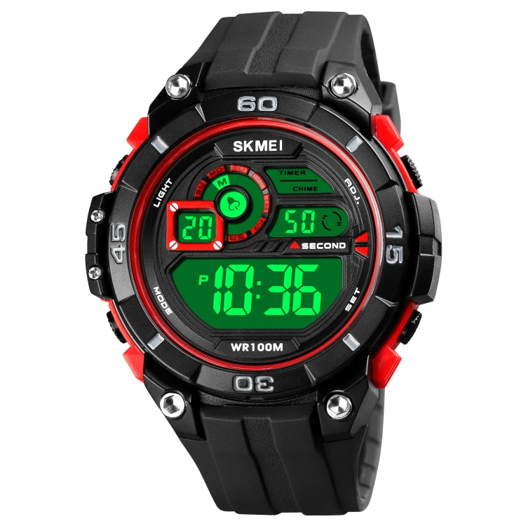 SKMEI 1756 Dual Time Countdown Alarm Clock Men Sports Luminous Electronic Watch