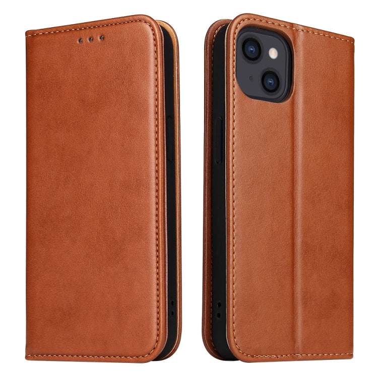 Fierre Shann PU Leather Texture Horizontal Flip Leather Case with Holder & Card Slots & Wallet, For iPhone 13 Pro, For iPhone 13 Pro Max, For iPhone 13 mini, For iPhone 13