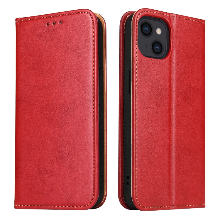 Fierre Shann PU Leather Texture Horizontal Flip Leather Case with Holder & Card Slots & Wallet, For iPhone 13 Pro, For iPhone 13 Pro Max, For iPhone 13 mini, For iPhone 13
