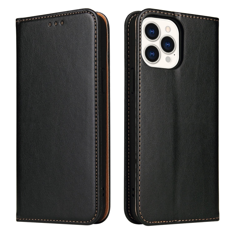 Fierre Shann PU Leather Texture Horizontal Flip Leather Case with Holder & Card Slots & Wallet, For iPhone 13 Pro, For iPhone 13 Pro Max, For iPhone 13 mini, For iPhone 13