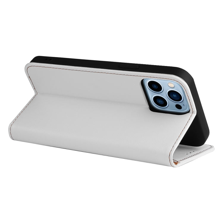 Fierre Shann PU Leather Texture Horizontal Flip Leather Case with Holder & Card Slots & Wallet, For iPhone 13 Pro, For iPhone 13 Pro Max, For iPhone 13 mini, For iPhone 13