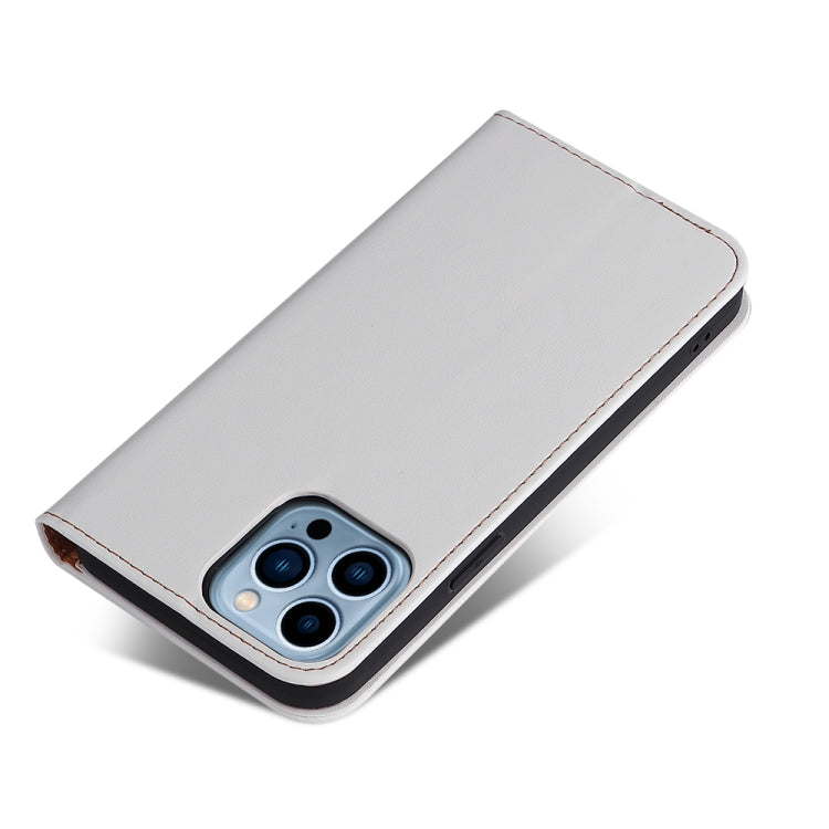 Fierre Shann PU Leather Texture Horizontal Flip Leather Case with Holder & Card Slots & Wallet, For iPhone 13 Pro, For iPhone 13 Pro Max, For iPhone 13 mini, For iPhone 13