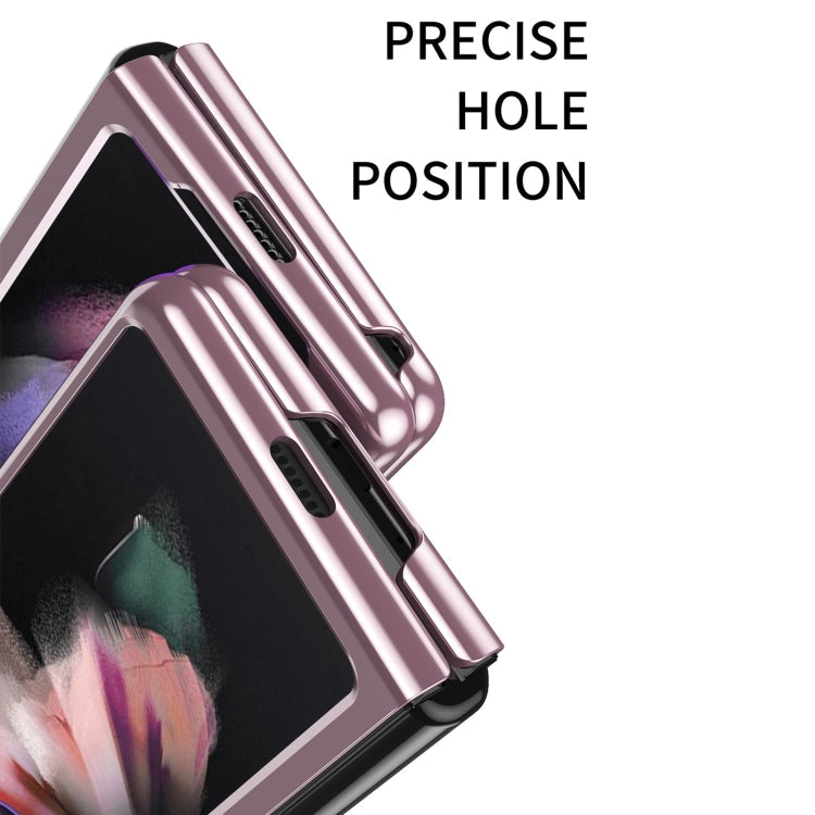 Electroplated Transparent Folding Case, For Samsung Galaxy Z Fold3 5G