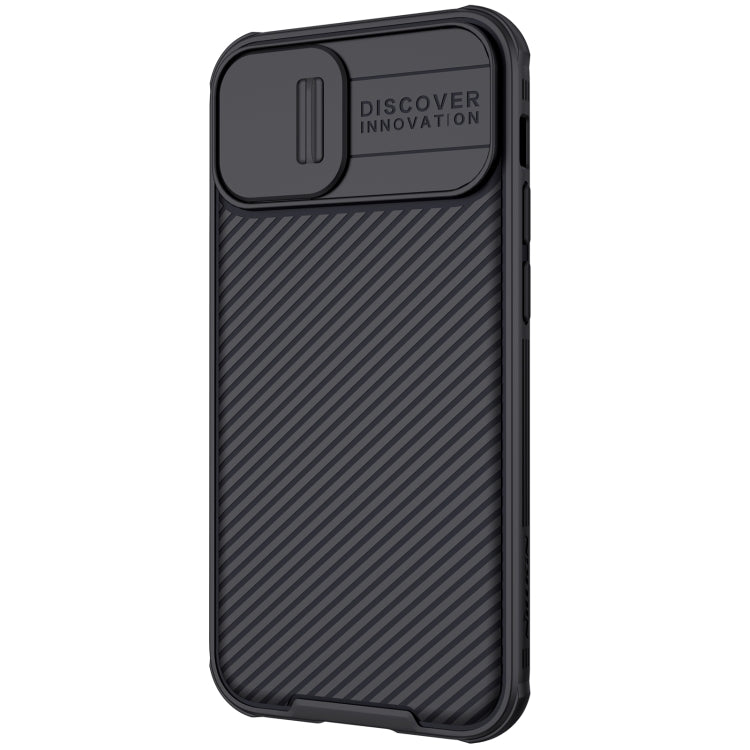 NILLKIN Black Mirror Pro Series Camshield Full Coverage Dust-proof Scratch Resistant Phone Case, For iPhone 13, For iPhone 13 Pro