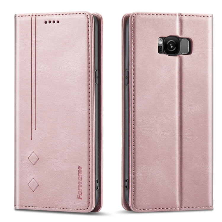 Forwenw F2 Series Magnetic Horizontal Flip Leather Case with Holder & Card Slots & Wallet, For Samsung Galaxy S8, For Samsung Galaxy S9, For Samsung Galaxy S9+, For Samsung Galaxy A52 5G, For Samsung Galaxy Note20 Ultra, For Samsung Galaxy S8+