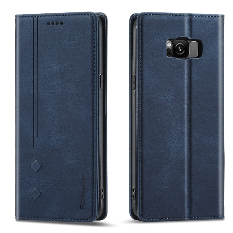 Forwenw F2 Series Magnetic Horizontal Flip Leather Case with Holder & Card Slots & Wallet, For Samsung Galaxy S8, For Samsung Galaxy S9, For Samsung Galaxy S9+, For Samsung Galaxy A52 5G, For Samsung Galaxy Note20 Ultra, For Samsung Galaxy S8+