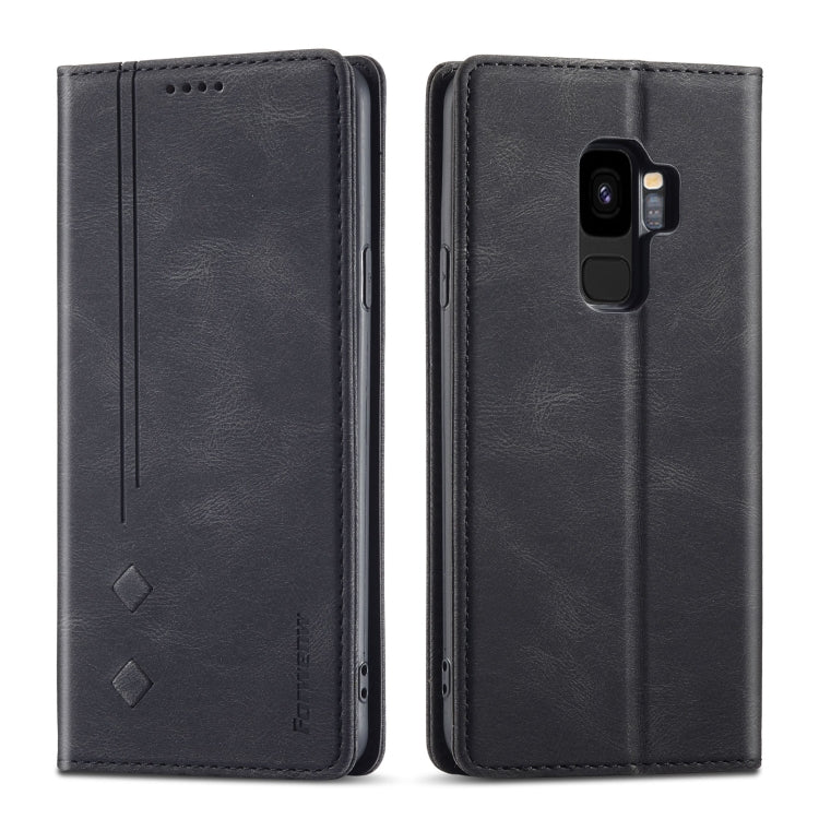 Forwenw F2 Series Magnetic Horizontal Flip Leather Case with Holder & Card Slots & Wallet, For Samsung Galaxy S8, For Samsung Galaxy S9, For Samsung Galaxy S9+, For Samsung Galaxy A52 5G, For Samsung Galaxy Note20 Ultra, For Samsung Galaxy S8+