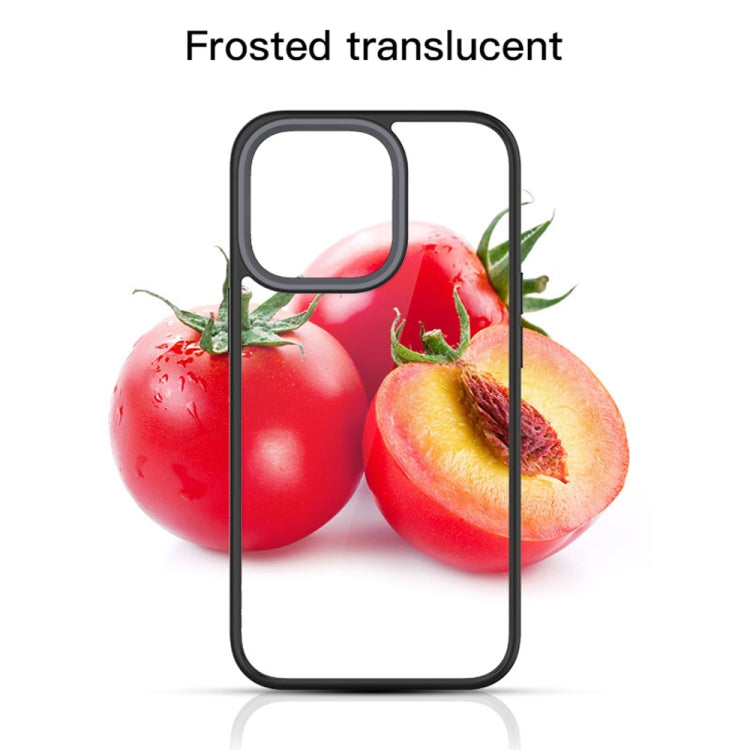 Ming Shield Hybrid Frosted Transparent PC + TPU Scratchproof Shockproof Case, For iPhone 13 mini, For iPhone 13, For iPhone 13 Pro