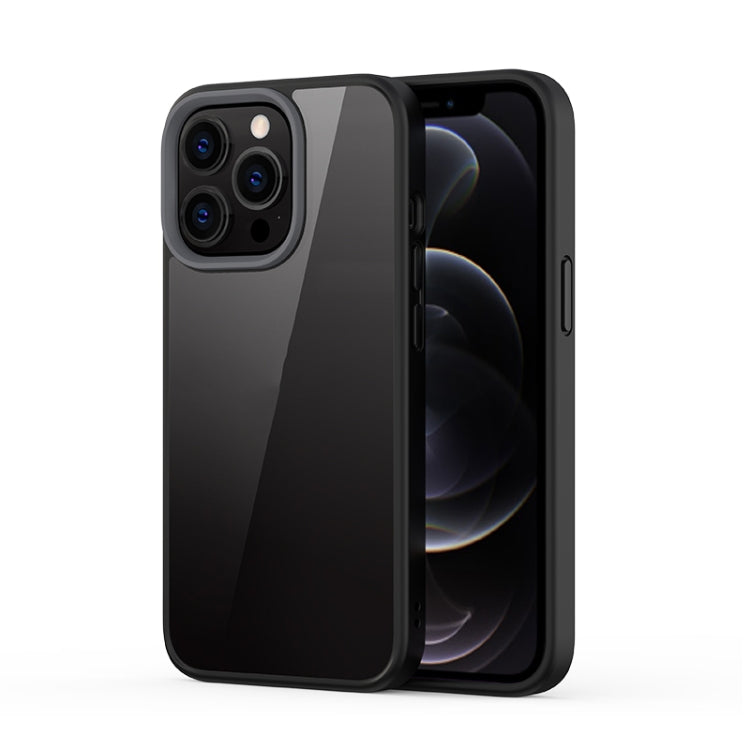 Ming Shield Hybrid Frosted Transparent PC + TPU Scratchproof Shockproof Case, For iPhone 13 mini, For iPhone 13, For iPhone 13 Pro