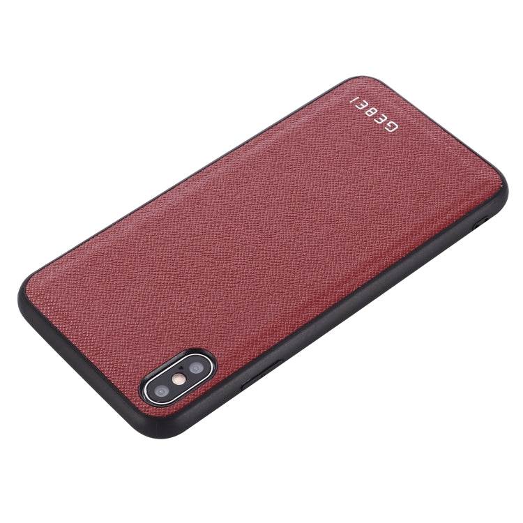 GEBEI Full-coverage Shockproof Leather Protective Case, For iPhone 11, For iPhone 11 Pro, For iPhone 11 Pro Max