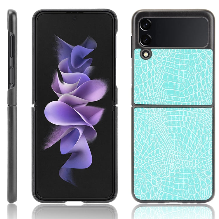 Shockproof Crocodile Texture PC + PU Case, For Google Pixel 5a 5G, For Samsung Galaxy Z Flip3 5G, For Samsung Galaxy Z Fold3 5G