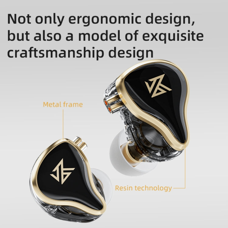 KZ ZAS 16-unit Ring Iron In-ear Wired Earphone,, ZAS Mic Version(Black), ZAS Standard Version(White), ZAS Standard Version(Black), ZAS Mic Version(White)