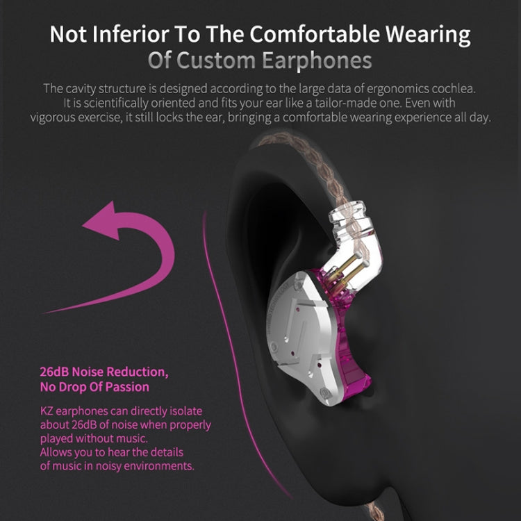 KZ ZS10 Pro 10-unit Ring Iron Gaming In-ear Wired Earphone,, ZS10 Pro Mic Version(Blue), ZS10 Pro Mic Version(Streamer Blue), ZS10 Pro Mic Version(Glare Gold), ZS10 Pro Mic Version(Purple), ZS10 Pro Mic Version(Diamond Blue)...