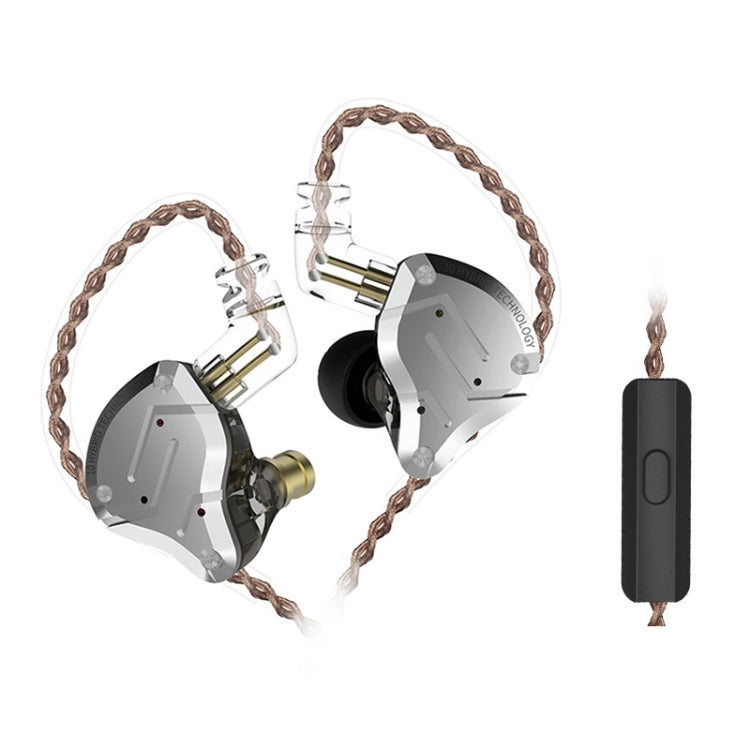 KZ ZS10 Pro 10-unit Ring Iron Gaming In-ear Wired Earphone,, ZS10 Pro Mic Version(Blue), ZS10 Pro Mic Version(Streamer Blue), ZS10 Pro Mic Version(Glare Gold), ZS10 Pro Mic Version(Purple), ZS10 Pro Mic Version(Diamond Blue)...