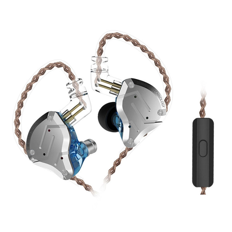 KZ ZS10 Pro 10-unit Ring Iron Gaming In-ear Wired Earphone,, ZS10 Pro Mic Version(Blue), ZS10 Pro Mic Version(Streamer Blue), ZS10 Pro Mic Version(Glare Gold), ZS10 Pro Mic Version(Purple), ZS10 Pro Mic Version(Diamond Blue)...
