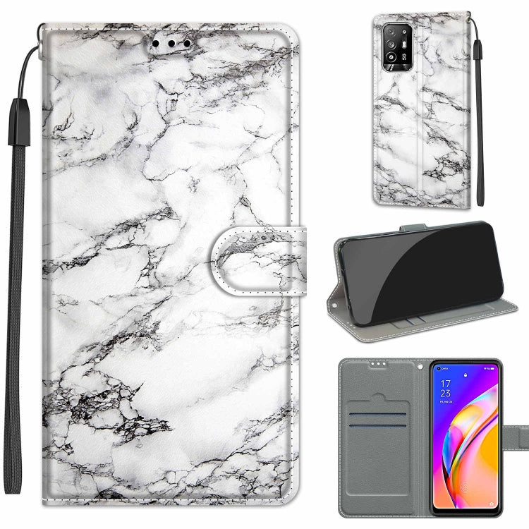 Voltage Coloured Drawing Magnetic Clasp Horizontal Flip PU Leather Case with Holder & Card Slots, For Samsung Galaxy A22 5G