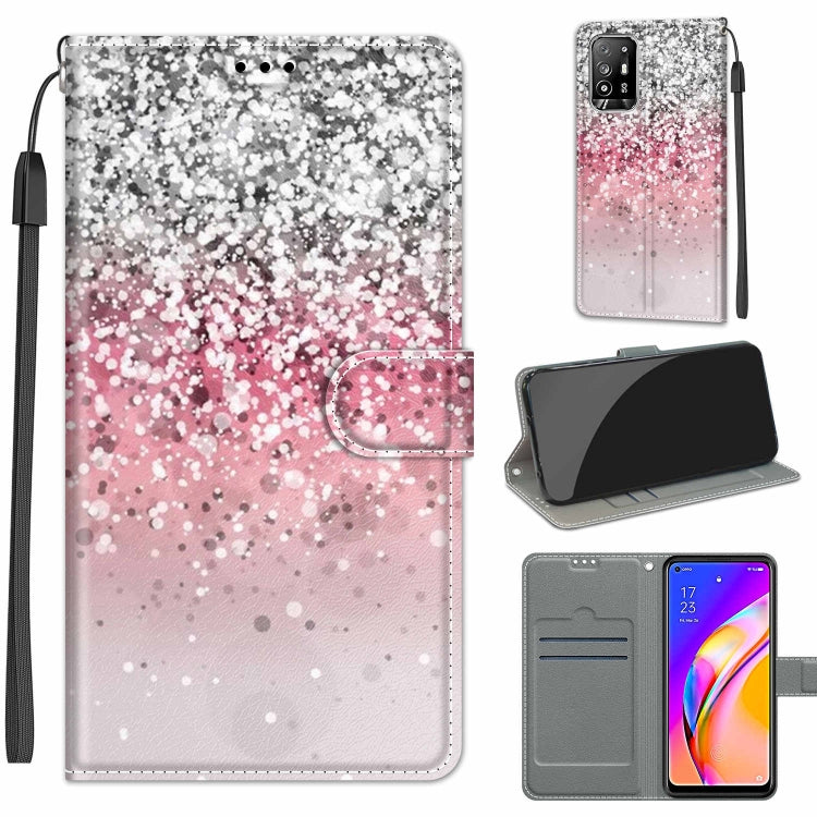 Voltage Coloured Drawing Magnetic Clasp Horizontal Flip PU Leather Case with Holder & Card Slots, For Samsung Galaxy A22 5G