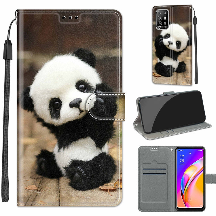 Voltage Coloured Drawing Magnetic Clasp Horizontal Flip PU Leather Case with Holder & Card Slots, For Samsung Galaxy A22 5G
