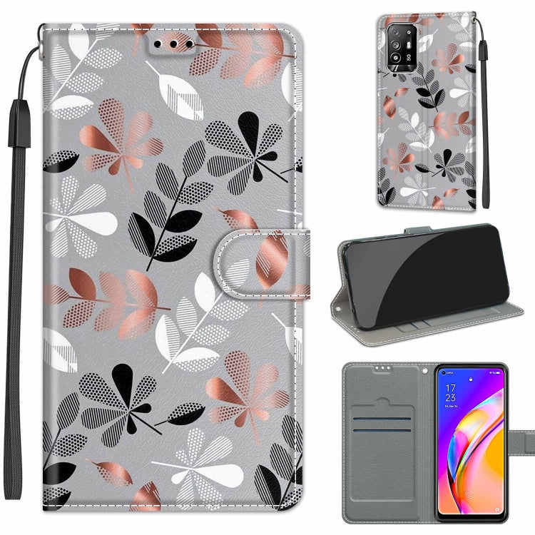 Voltage Coloured Drawing Magnetic Clasp Horizontal Flip PU Leather Case with Holder & Card Slots, For Samsung Galaxy A22 5G