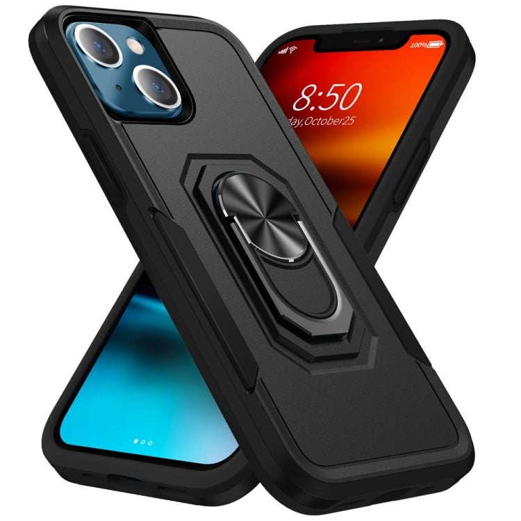 Pioneer Armor Heavy Duty PC + TPU Shockproof Case with Holder, For iPhone 13 mini, For iPhone 13, For iPhone 13 Pro, For iPhone 13 Pro Max
