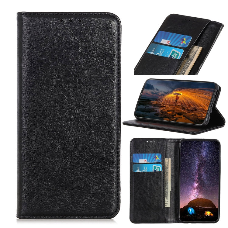Magnetic Crazy Horse Texture Horizontal Flip Leather Case with Holder & Card Slots & Wallet, For Xiaomi Mi 11T / 11T Pro