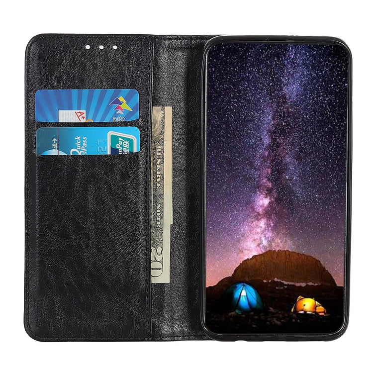 Magnetic Crazy Horse Texture Horizontal Flip Leather Case with Holder & Card Slots & Wallet, For Xiaomi Mi 11T / 11T Pro