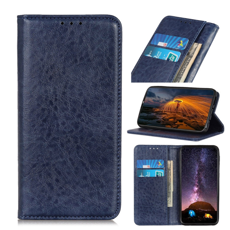Magnetic Crazy Horse Texture Horizontal Flip Leather Case with Holder & Card Slots & Wallet, For Xiaomi Mi 11T / 11T Pro