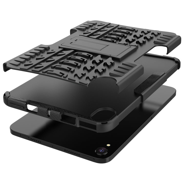 Tire Texture TPU + PC Shockproof Case with Holder, For iPad mini 6 / mini 2024
