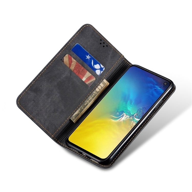 Denim Texture Casual Style Horizontal Flip Leather Case with Holder & Card Slots & Wallet, For Xiaomi Redmi 8A, For Galaxy A10s