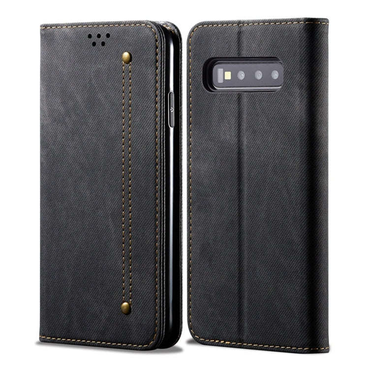 Denim Texture Casual Style Horizontal Flip Leather Case with Holder & Card Slots & Wallet, For Xiaomi Redmi 8A, For Galaxy A10s
