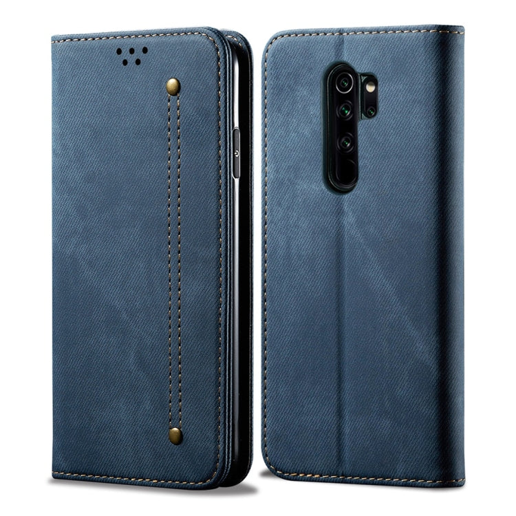 Denim Texture Casual Style Horizontal Flip Leather Case with Holder & Card Slots & Wallet, For Xiaomi Redmi 8A, For Galaxy A10s