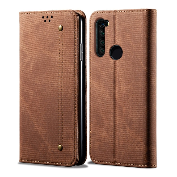 Denim Texture Casual Style Horizontal Flip Leather Case with Holder & Card Slots & Wallet, For Xiaomi Redmi 8A, For Galaxy A10s