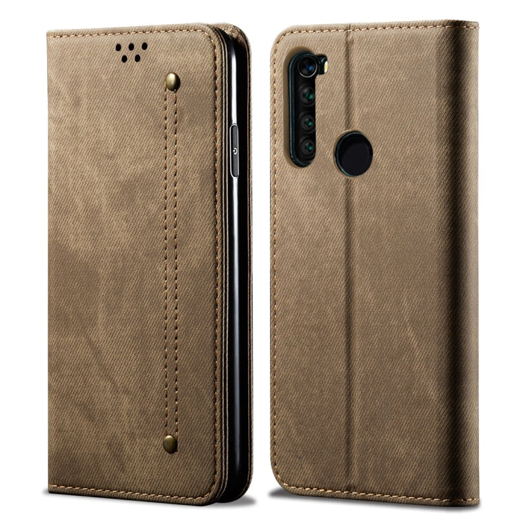 Denim Texture Casual Style Horizontal Flip Leather Case with Holder & Card Slots & Wallet, For Xiaomi Redmi 8A, For Galaxy A10s