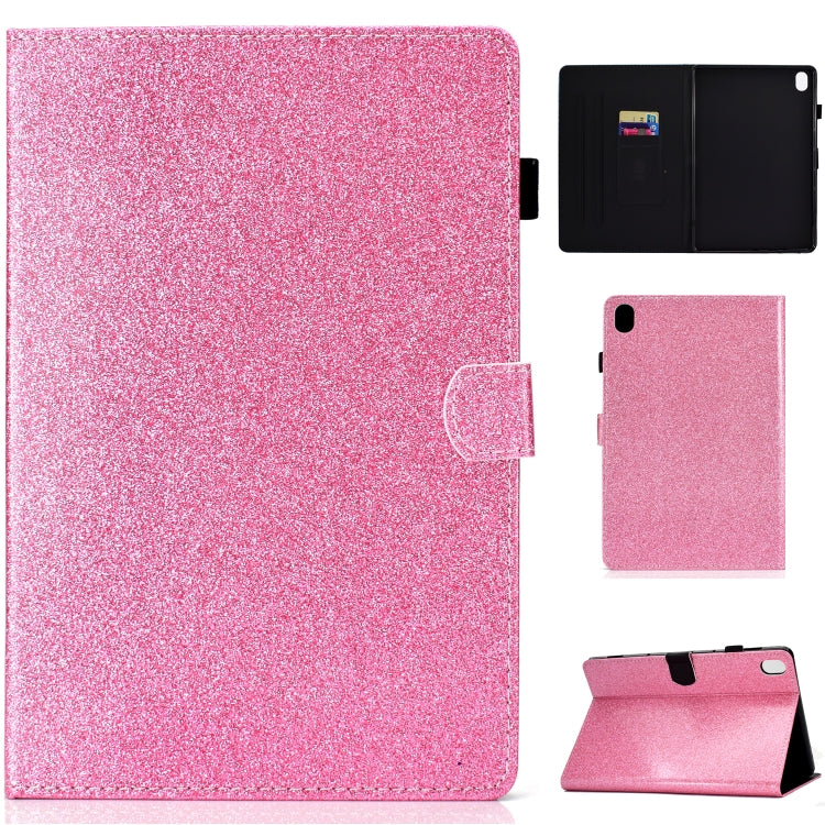 Varnish Glitter Powder Horizontal Flip Leather Case with Holder & Card Slot, For Huawei MediaPad M6 8.4, For Huawei MediaPad M6 10.8, For Huawei MediaPad T3 7.0, For Huawei MediaPad T3 10.0