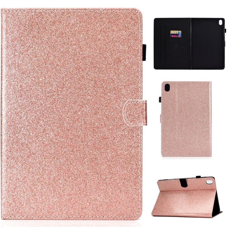 Varnish Glitter Powder Horizontal Flip Leather Case with Holder & Card Slot, For Huawei MediaPad M6 8.4, For Huawei MediaPad M6 10.8, For Huawei MediaPad T3 7.0, For Huawei MediaPad T3 10.0