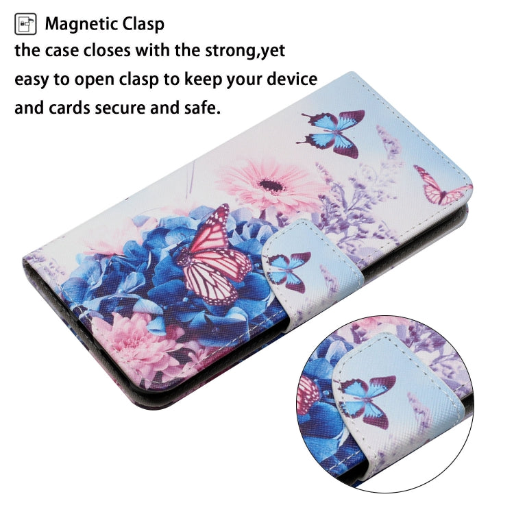 Painted Pattern Horizontal Flip Leather Case with Holder & Card Slot & Wallet, For iPhone 13