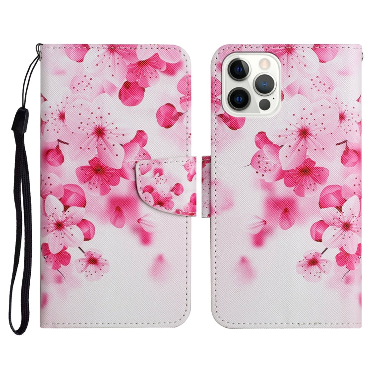 Painted Pattern Horizontal Flip Leather Case with Holder & Card Slot & Wallet, For iPhone 12 Pro Max