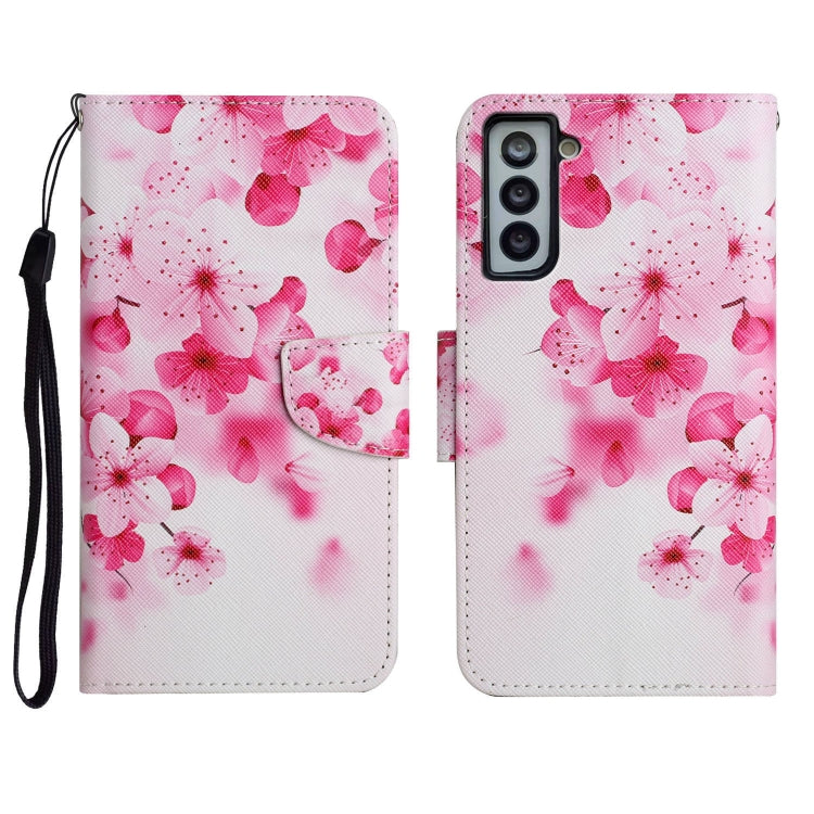 Painted Pattern Horizontal Flip Leather Case with Holder & Card Slot & Wallet, For Samsung Galaxy S21+ 5G