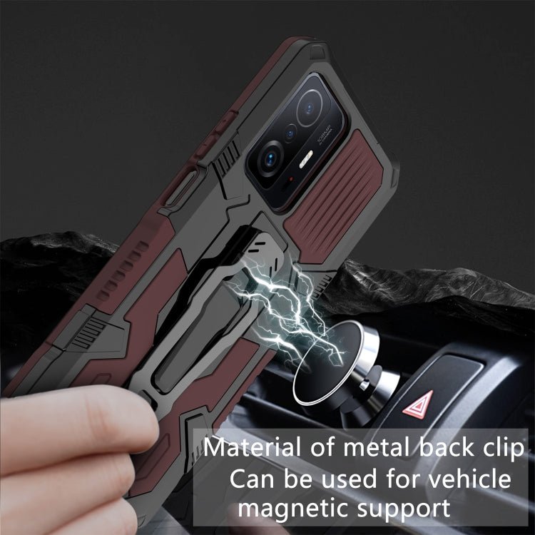 Armor Warrior Shockproof PC + TPU Protective Case, For Xiaomi Mi 11T / 11T Pro