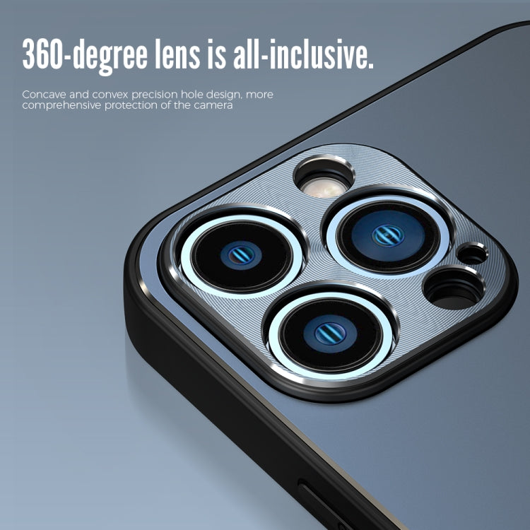 R-JUST RJ-52 3-Line Style Metal TPU Shockproof Protective Case, For iPhone 13, For iPhone 13 Pro, For iPhone 13 Pro Max, For iPhone 12, For iPhone 12 Pro, For iPhone 12 Pro Max, For iPhone 11 Pro Max