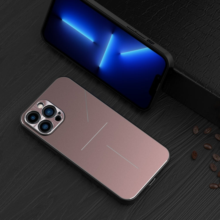 R-JUST RJ-52 3-Line Style Metal TPU Shockproof Protective Case, For iPhone 13, For iPhone 13 Pro, For iPhone 13 Pro Max, For iPhone 12, For iPhone 12 Pro, For iPhone 12 Pro Max, For iPhone 11 Pro Max
