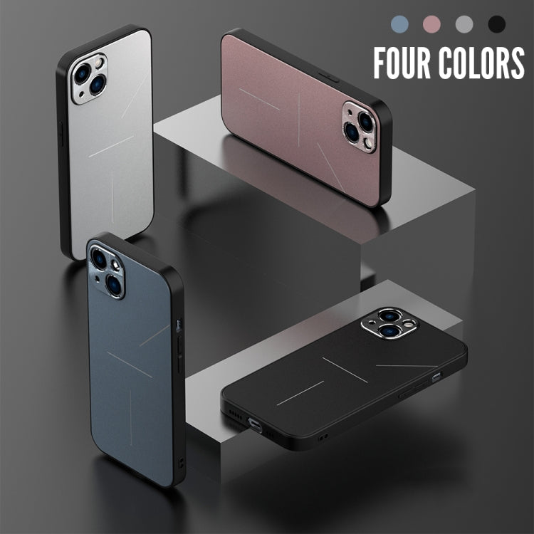 R-JUST RJ-52 3-Line Style Metal TPU Shockproof Protective Case, For iPhone 11 Pro