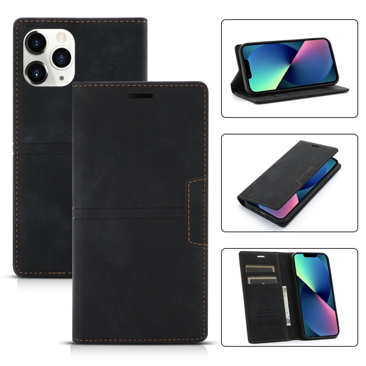 Dream Magnetic Suction Business Horizontal Flip PU Leather Case with Holder & Card Slot & Wallet, For iPhone 13 mini, For iPhone 13, For iPhone 13 Pro, For iPhone 13 Pro Max