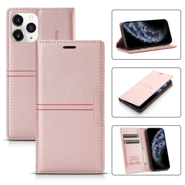 Dream Magnetic Suction Business Horizontal Flip PU Leather Case with Holder & Card Slot & Wallet, For iPhone 11 Pro, For iPhone 11 Pro Max, For iPhone X / XS, For iPhone XR