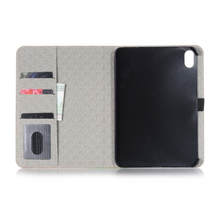 Map Pattern Leather Tablet Case, For iPad mini 6 / mini 2024