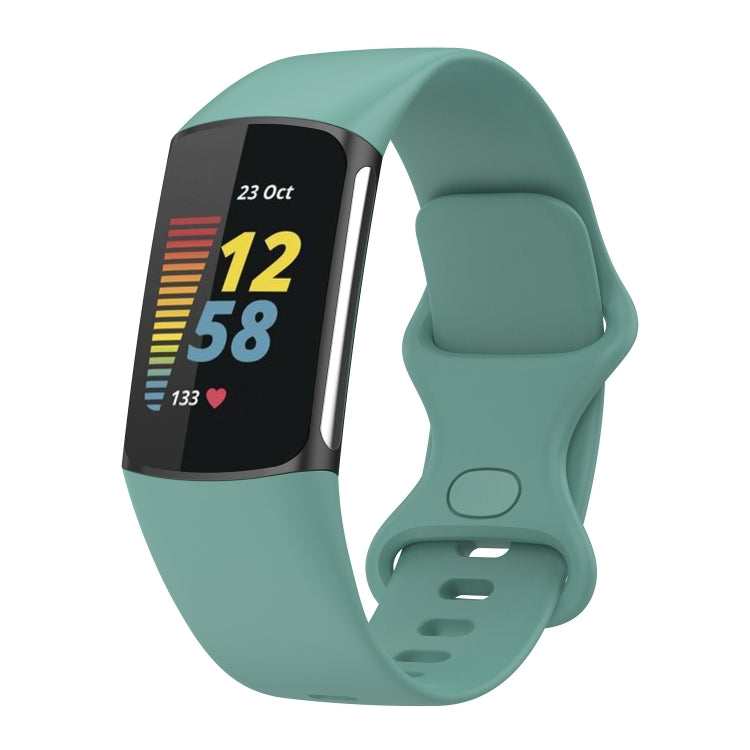 For Fitbit Charge 5 Silicone Replacement Strap Watchband, S