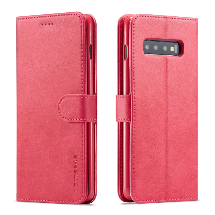LC.IMEEKE Calf Texture Horizontal Flip Leather Case, with Holder & Card Slots & Wallet, For Galaxy Note 10 Plus, For Galaxy S10, For Galaxy S10 Plus, For Galaxy S10e